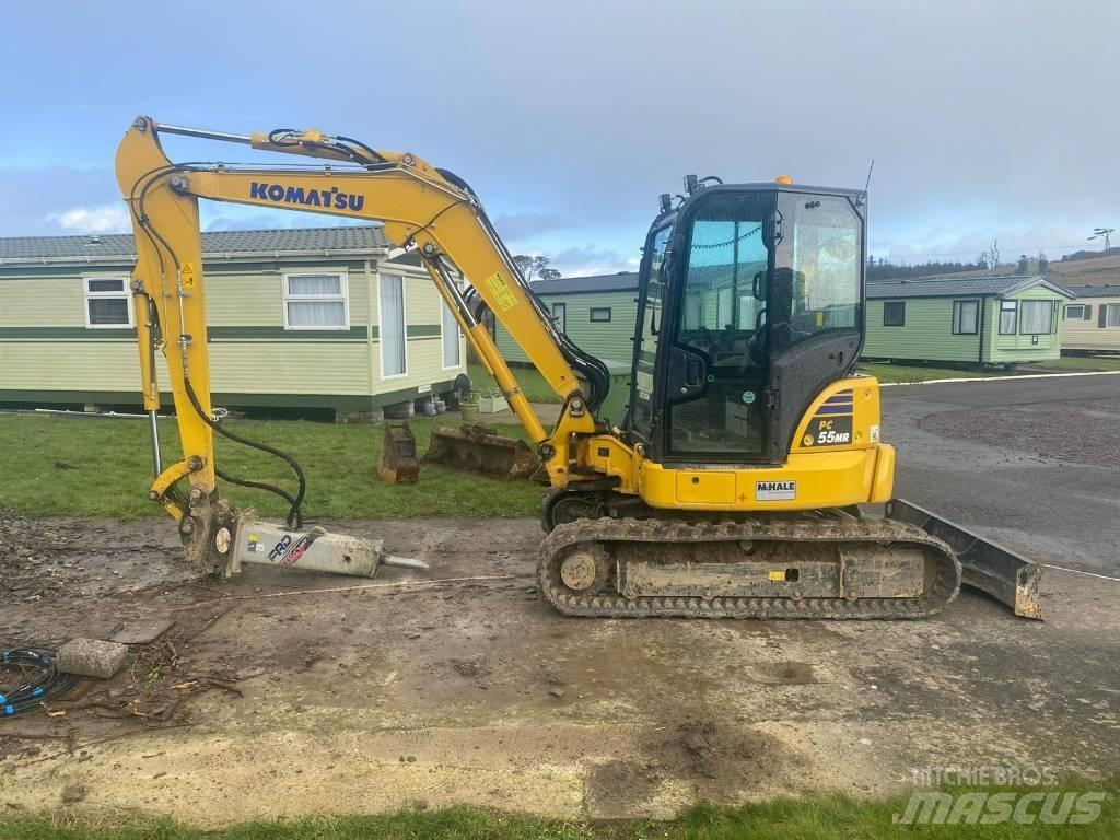 Komatsu PC 55 MR Mini excavators < 7t