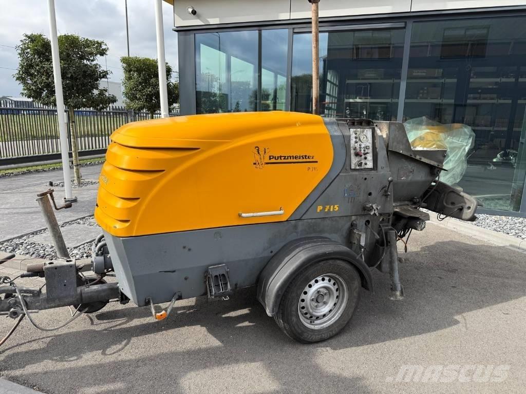 Putzmeister P 715 TD Concrete pumps