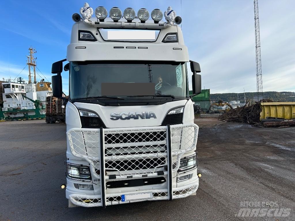 Scania R 650 Timber trucks
