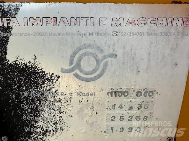 Cifa RY 1100 Concrete spares & accessories
