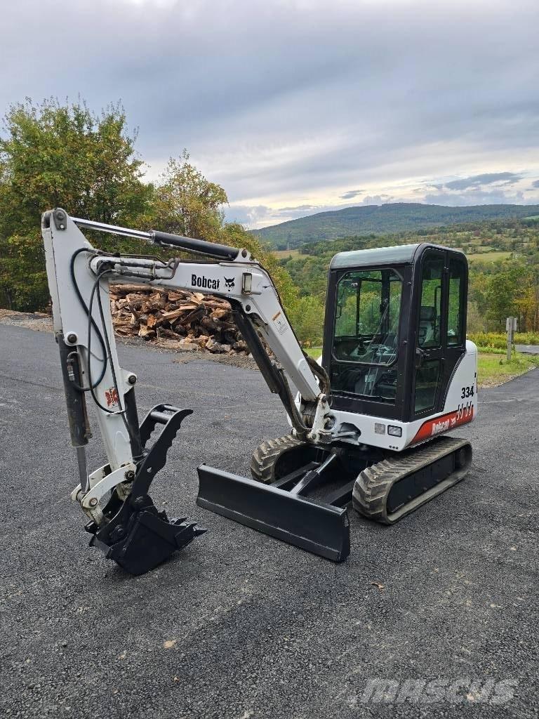 Bobcat 334G Mini excavators < 7t