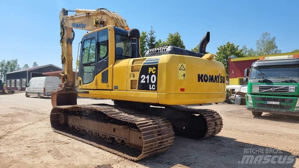 Komatsu PC 210 LC-8 Crawler excavators