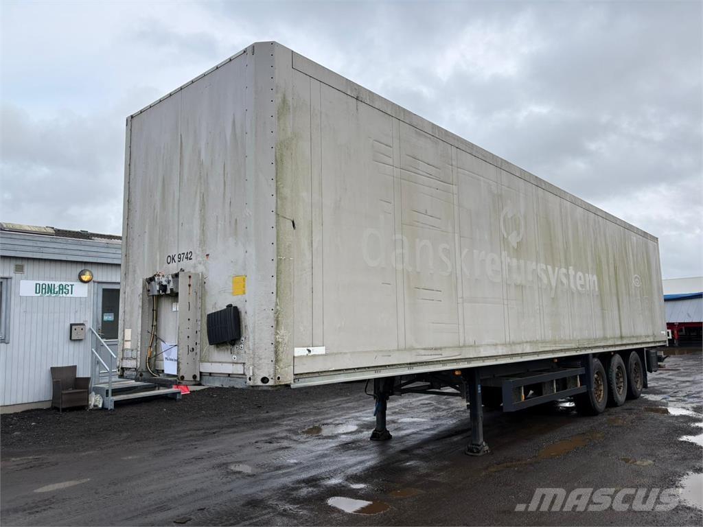 Schmitz 3aks Box body semi-trailers