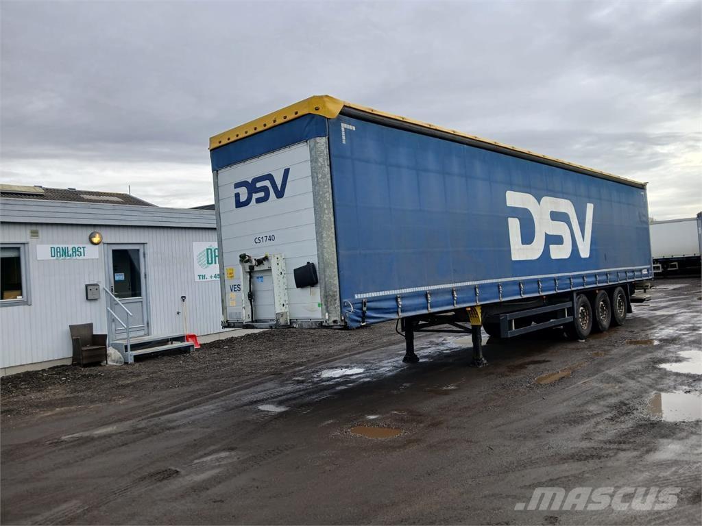 Schmitz 3aks Curtainsider semi-trailers