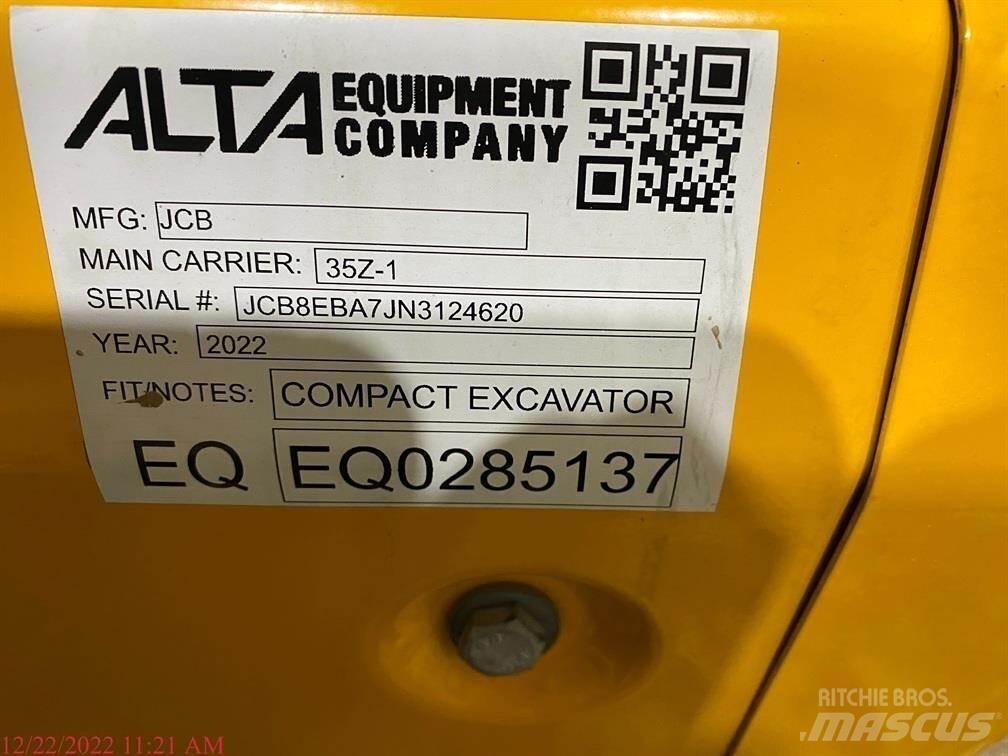 JCB 35Z-1 Mini excavators < 7t