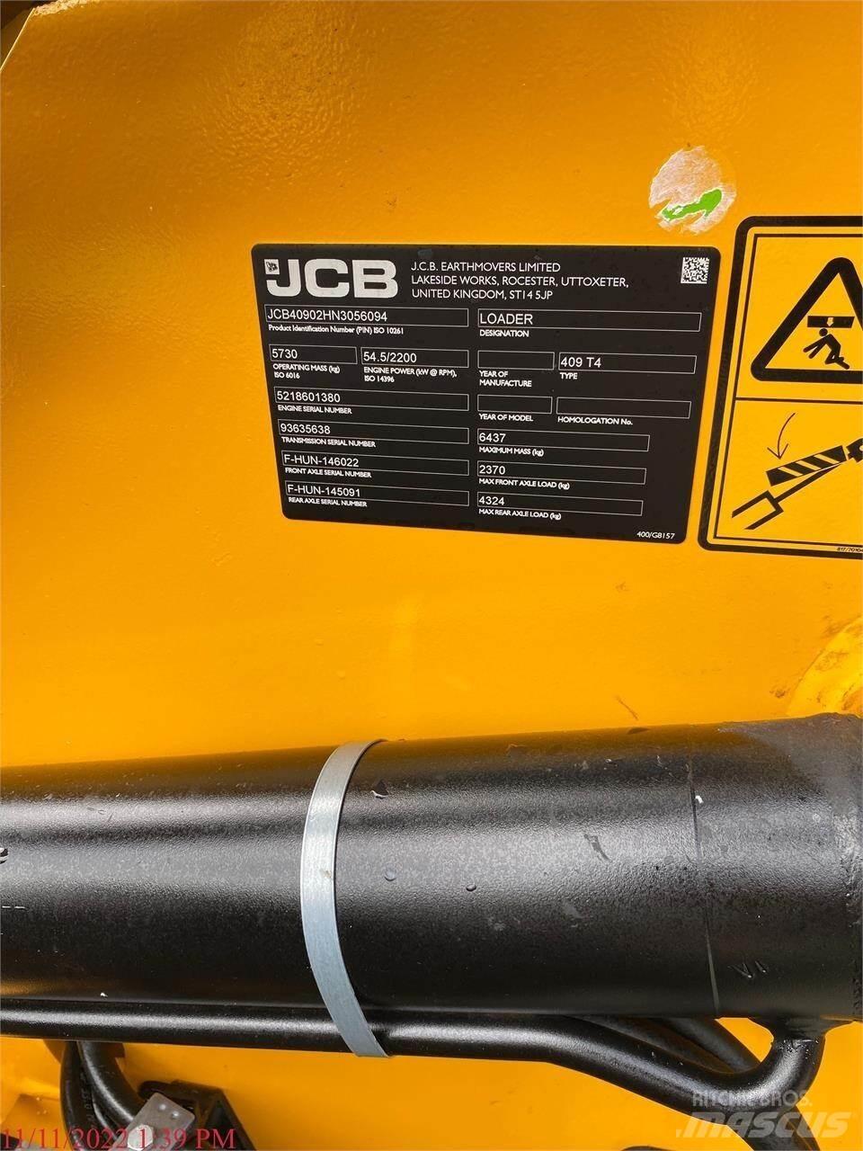 JCB 409 Wheel loaders