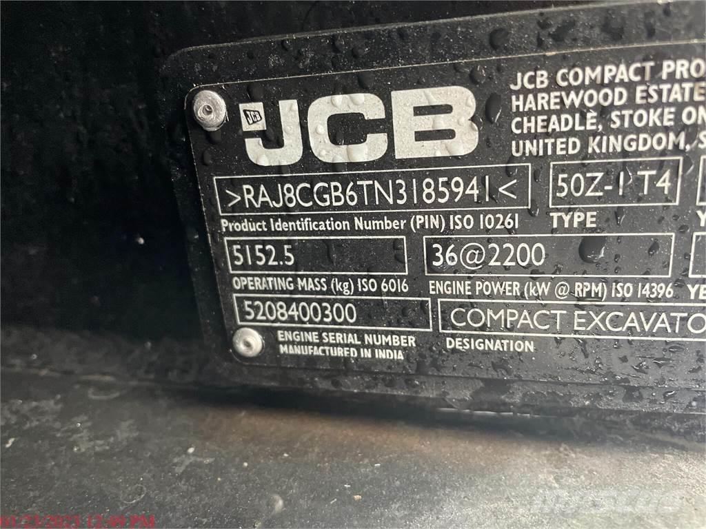 JCB 50Z-1 Mini excavators < 7t