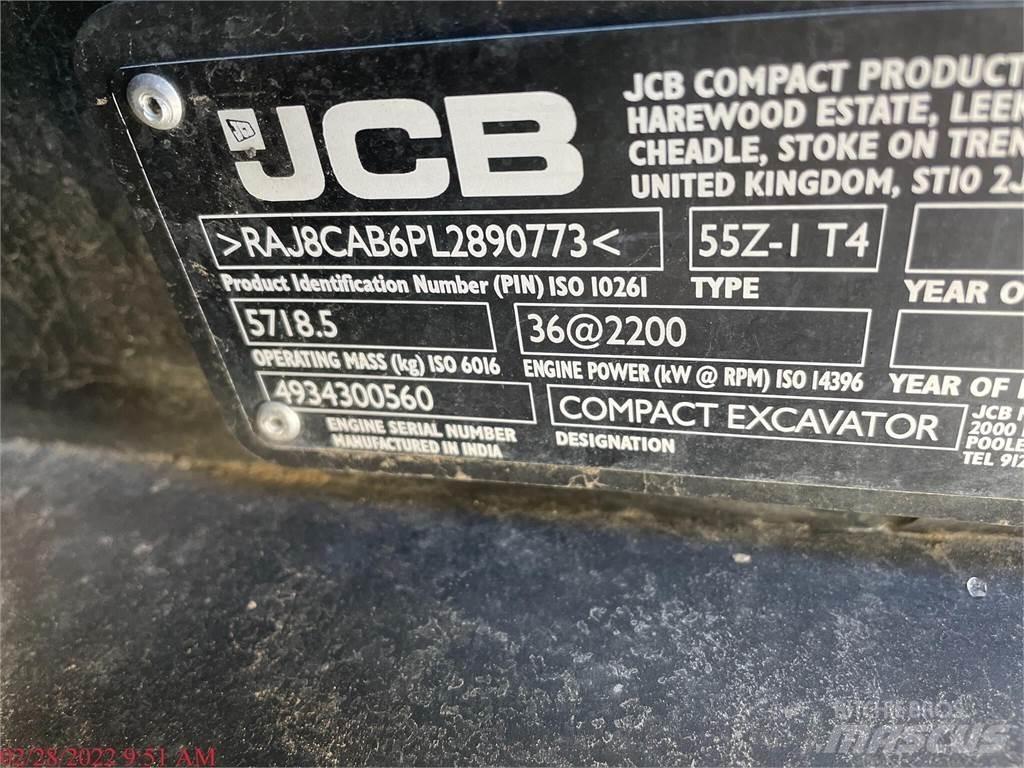 JCB 55Z-1 Mini excavators < 7t