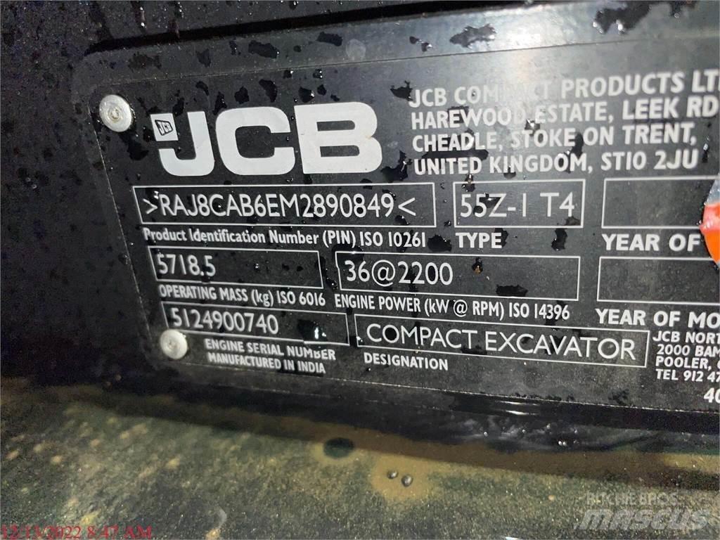 JCB 55Z-1 Mini excavators < 7t