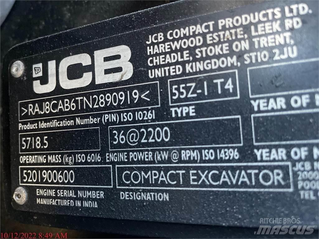 JCB 55Z-1 Mini excavators < 7t