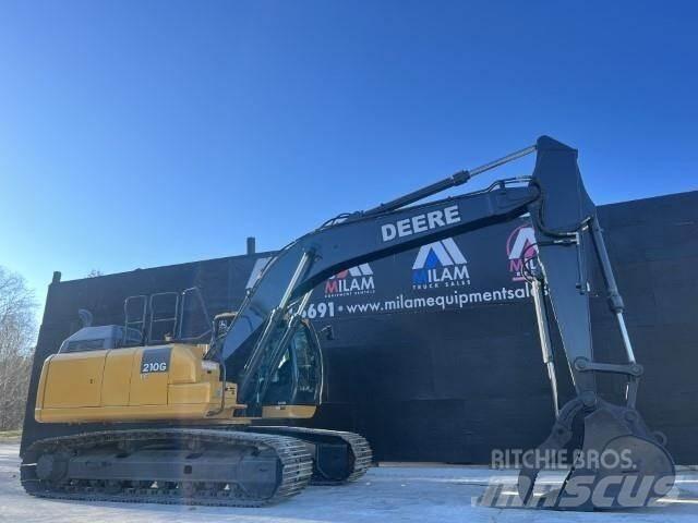 John Deere 210G LC Crawler excavators