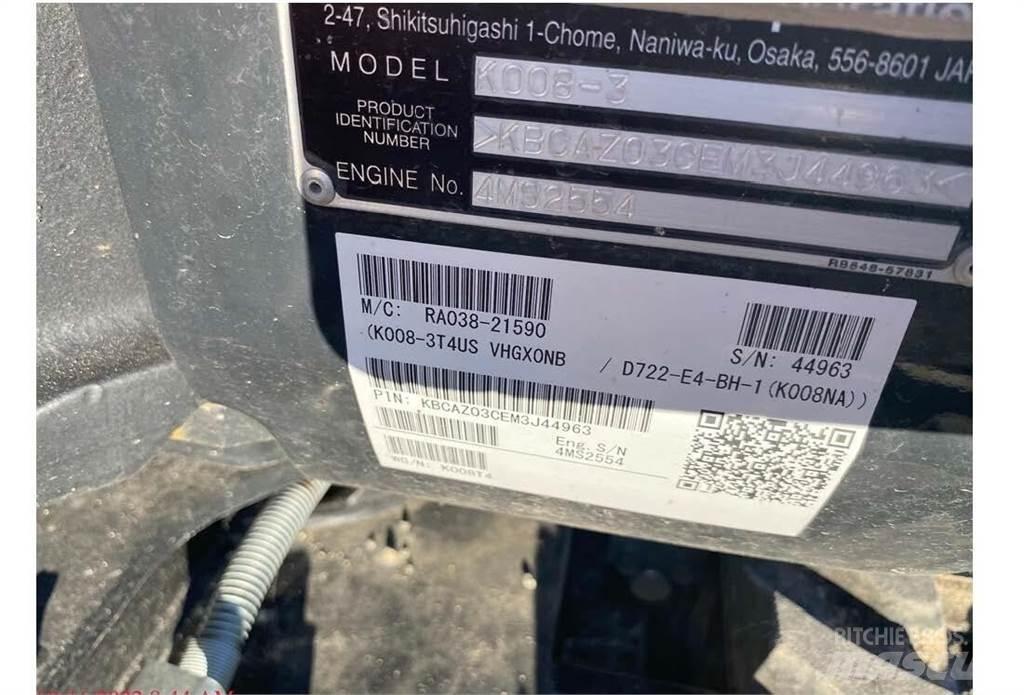 Kubota K008 Mini excavators < 7t