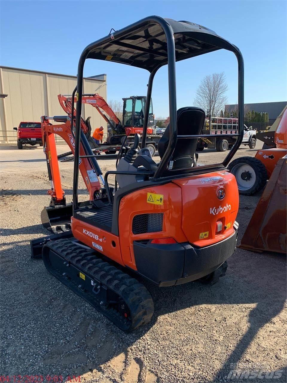 Kubota KX018-4 Mini excavators < 7t