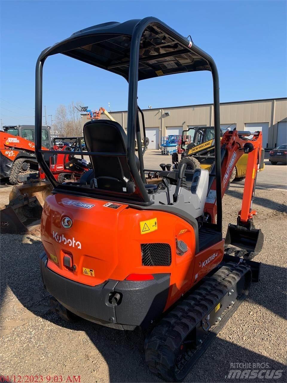 Kubota KX018-4 Mini excavators < 7t