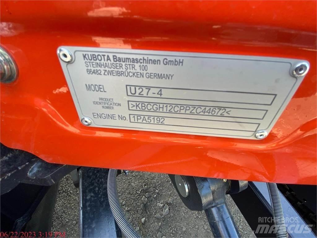 Kubota U27-4 Mini excavators < 7t