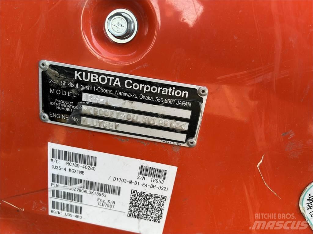 Kubota U35-4 Mini excavators < 7t