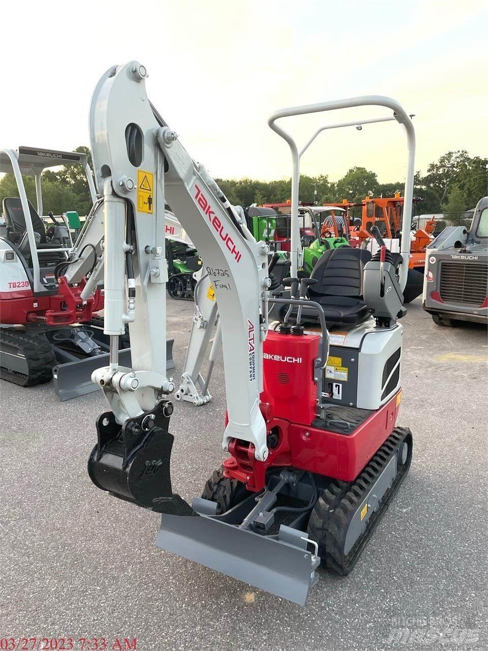Takeuchi TB210R Mini excavators < 7t
