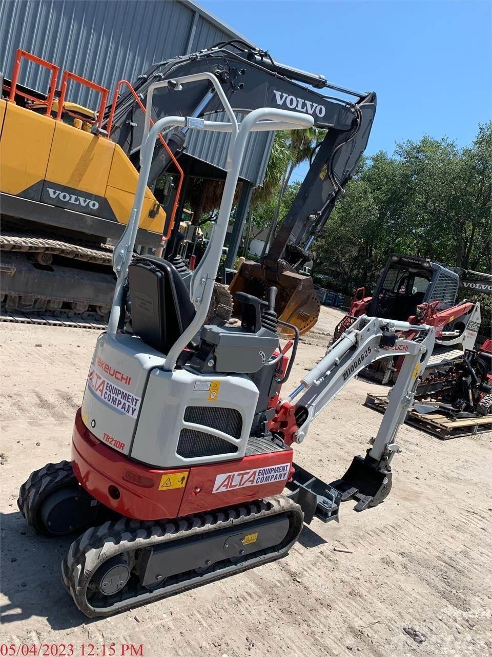 Takeuchi TB210R Mini excavators < 7t