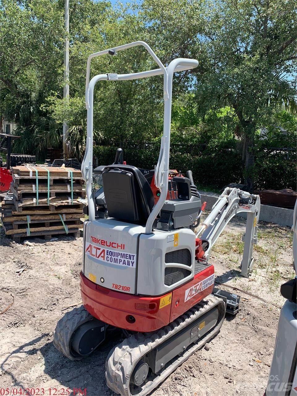 Takeuchi TB210R Mini excavators < 7t