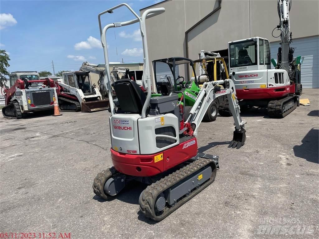 Takeuchi TB210R Mini excavators < 7t