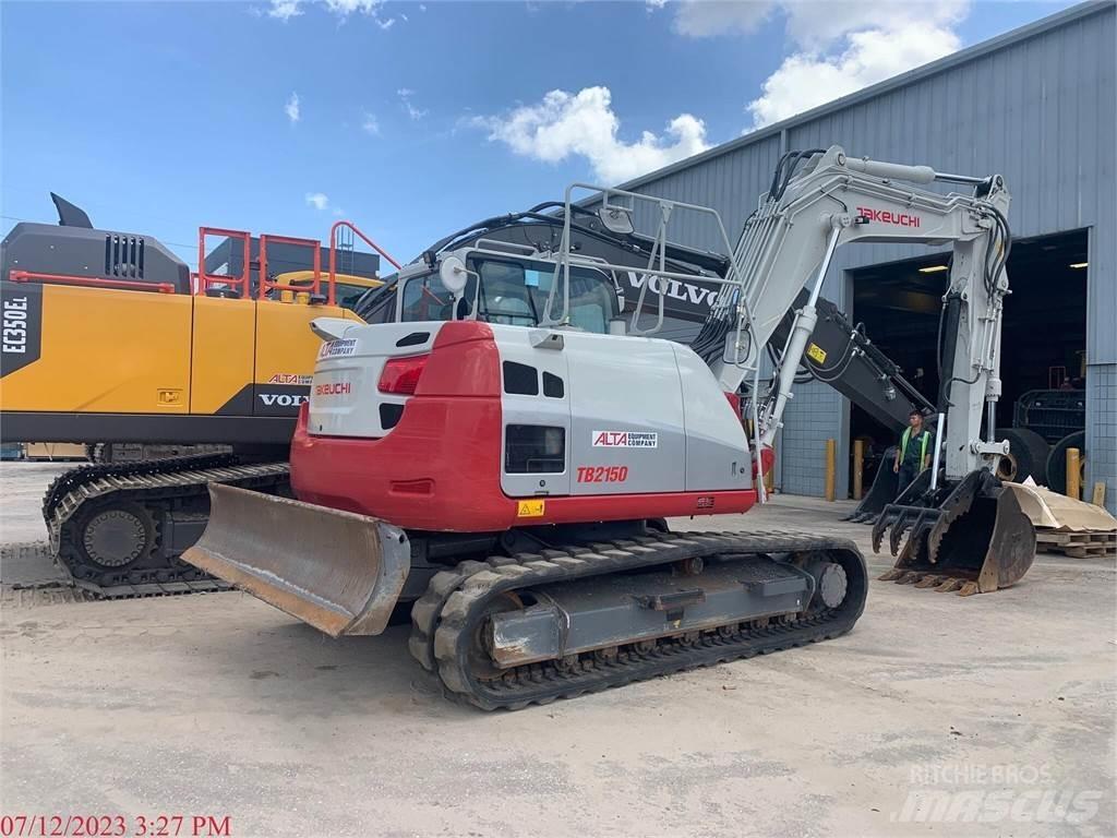 Takeuchi TB2150 Crawler excavators