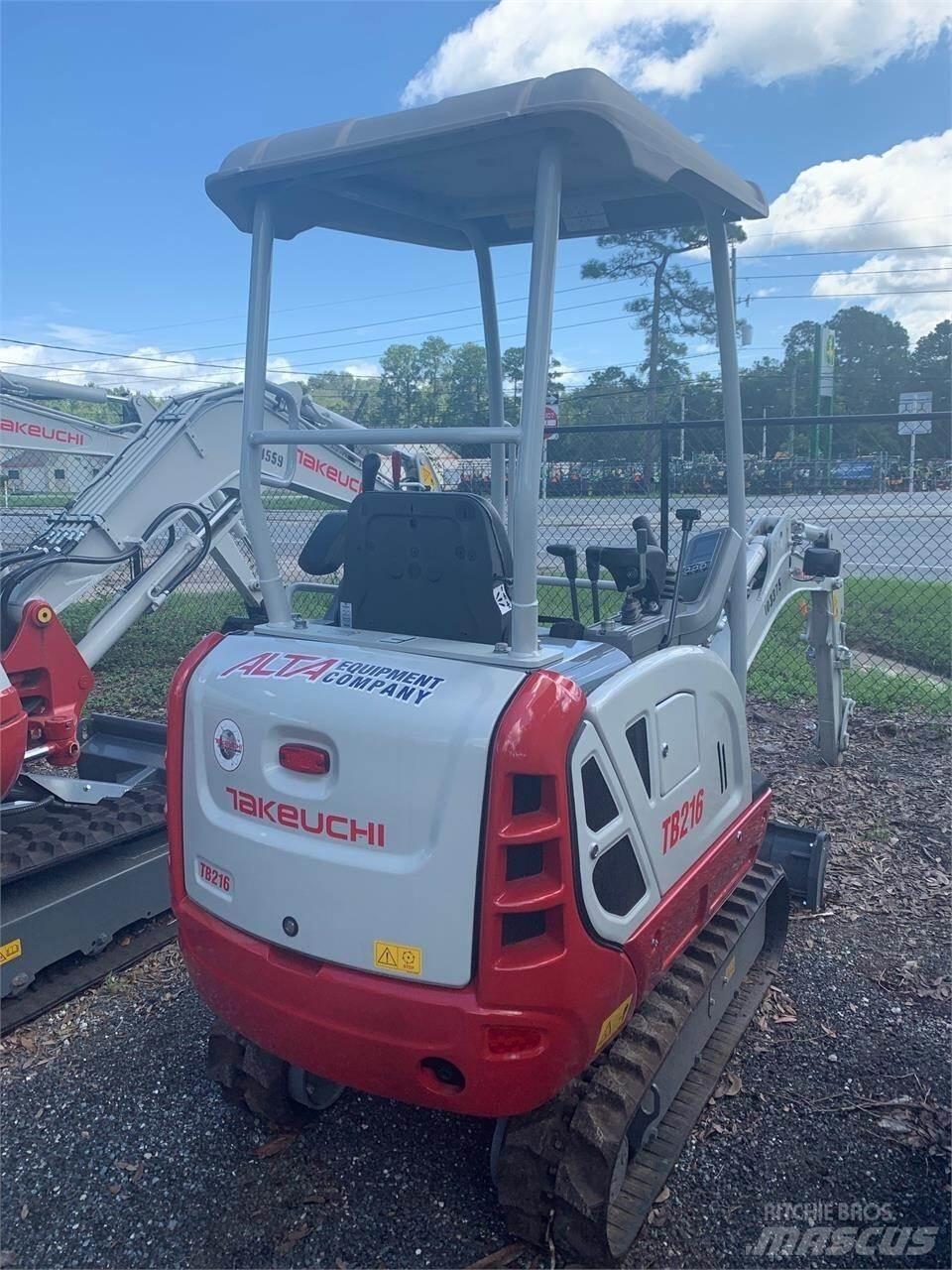 Takeuchi TB216 Mini excavators < 7t