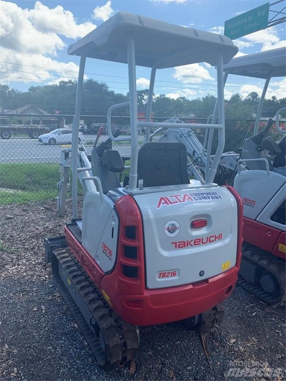 Takeuchi TB216 Mini excavators < 7t