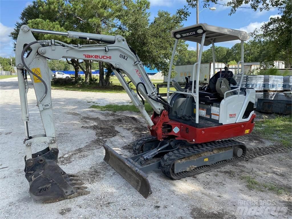 Takeuchi TB225 Mini excavators < 7t