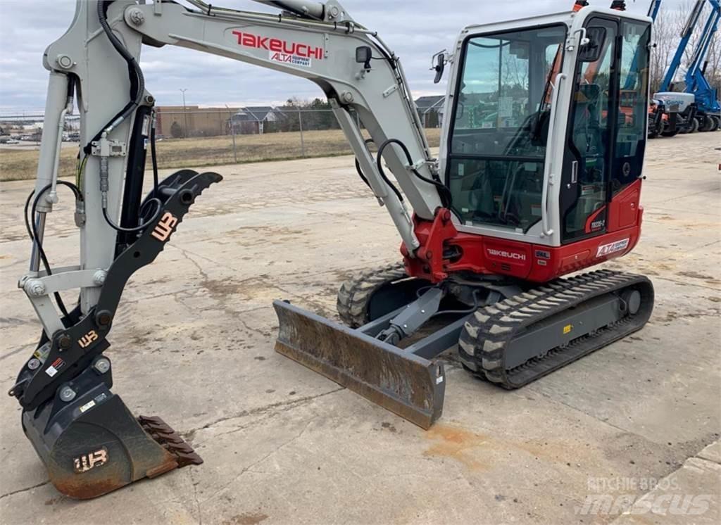 Takeuchi TB235-2 Mini excavators < 7t