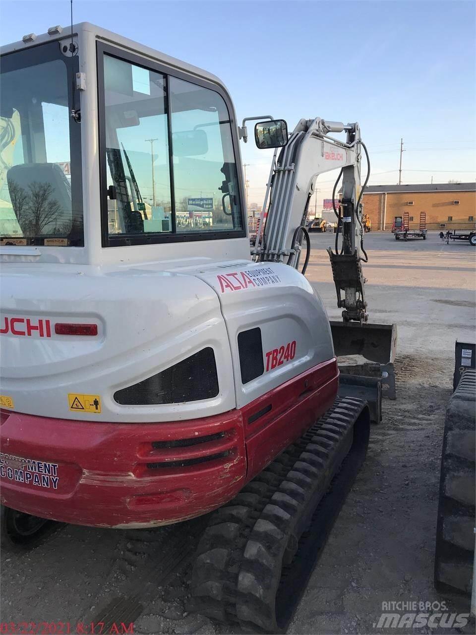 Takeuchi TB240 Mini excavators < 7t