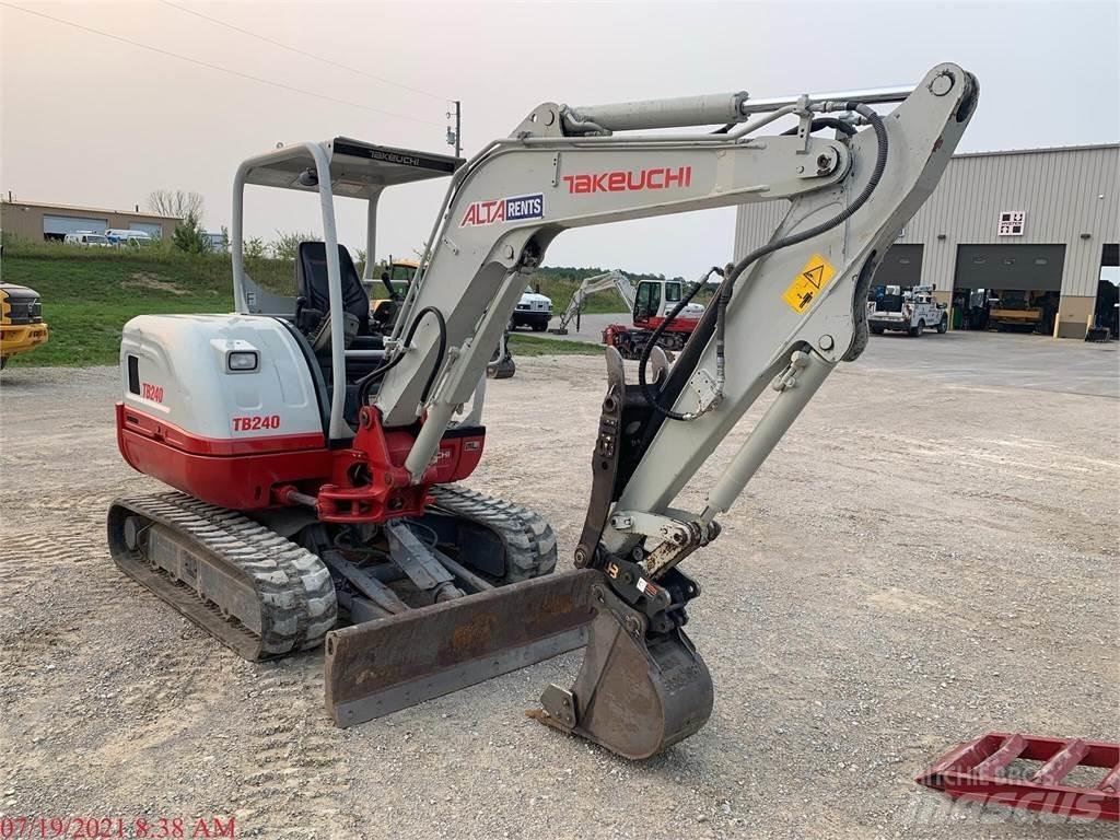 Takeuchi TB240 Mini excavators < 7t