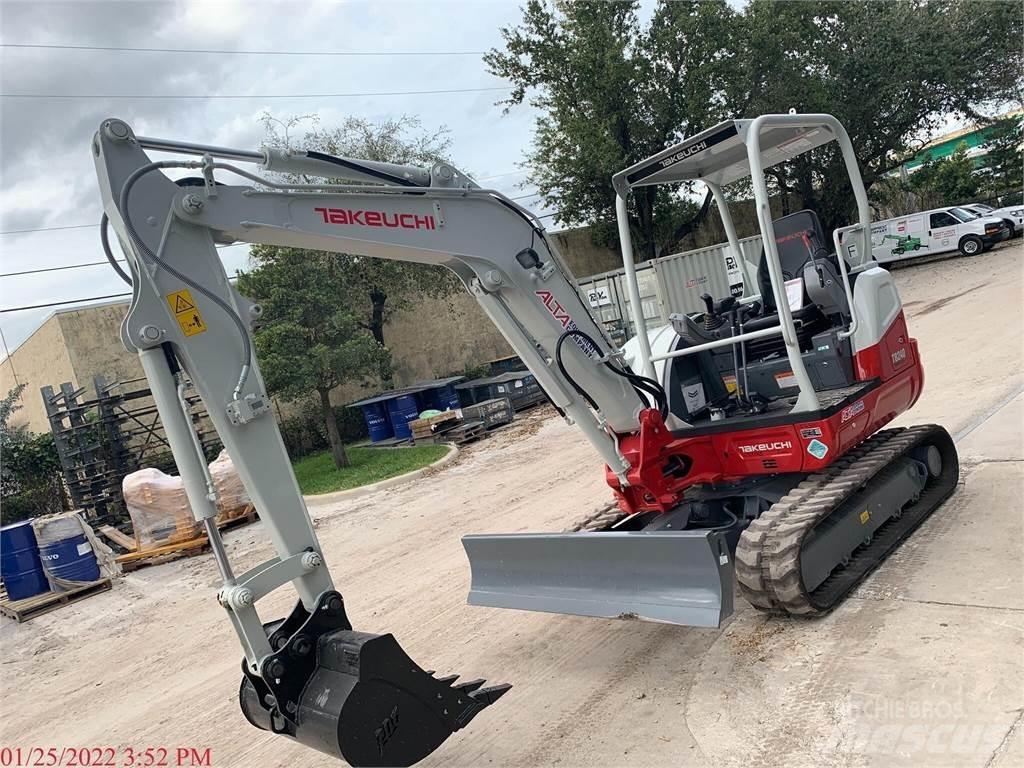 Takeuchi TB240 Mini excavators < 7t