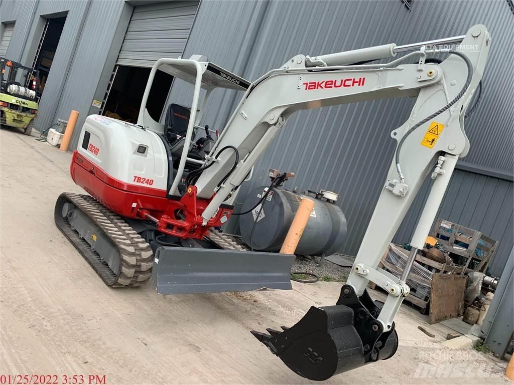 Takeuchi TB240 Mini excavators < 7t