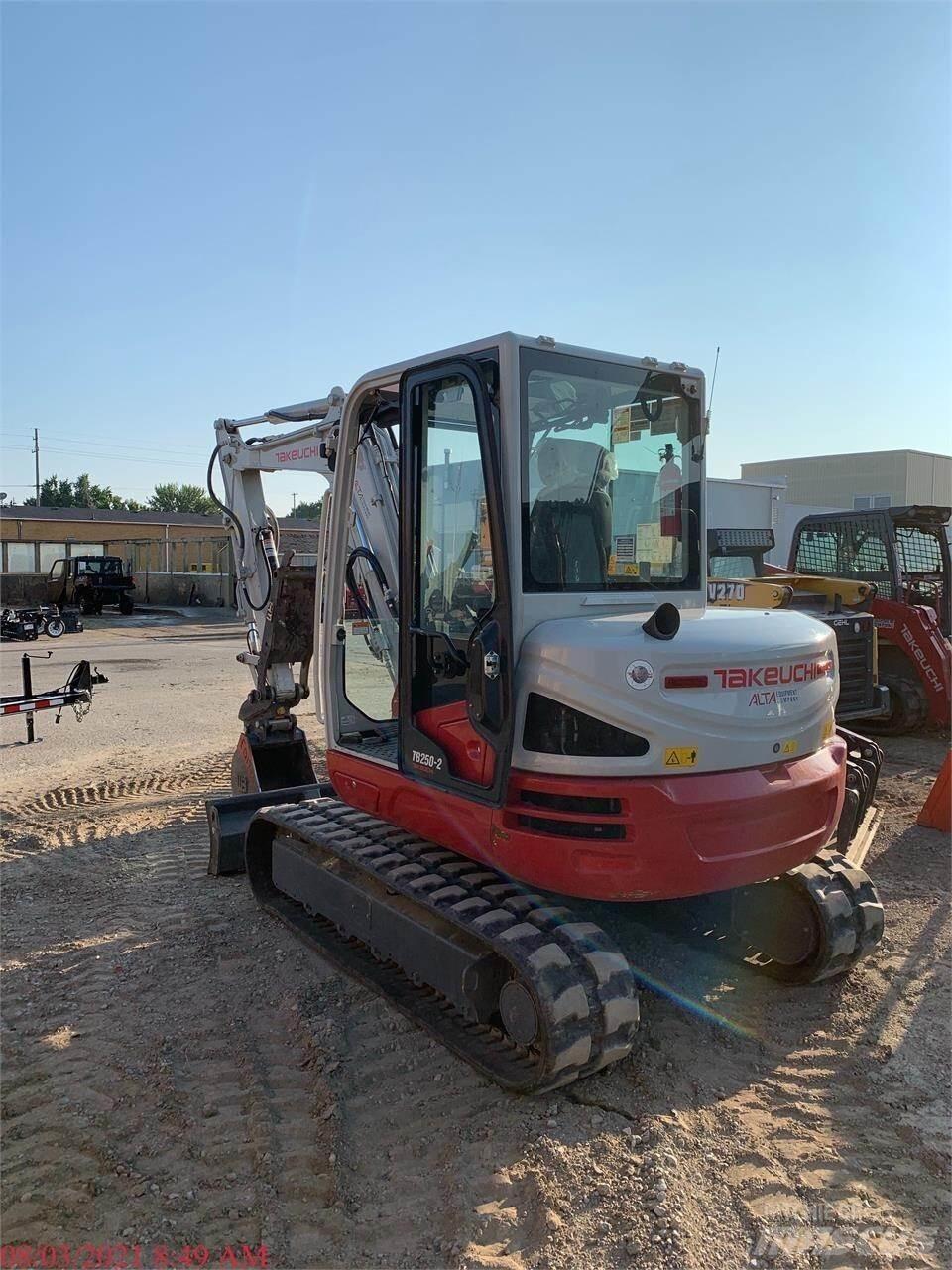 Takeuchi TB250-2 Mini excavators < 7t