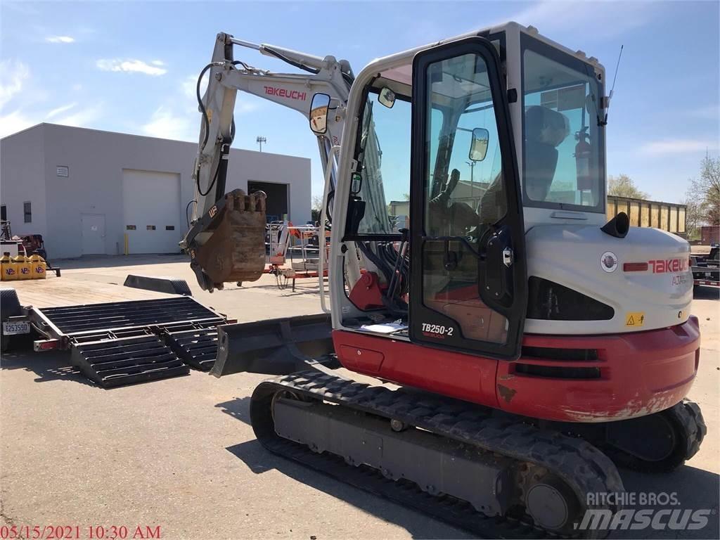 Takeuchi TB250-2 Mini excavators < 7t