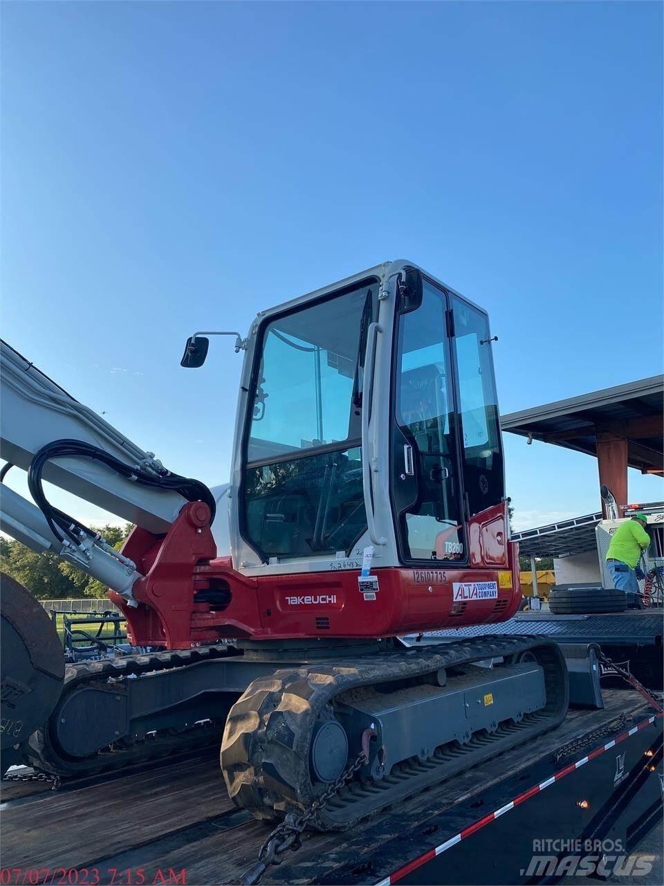 Takeuchi TB260 Crawler excavators
