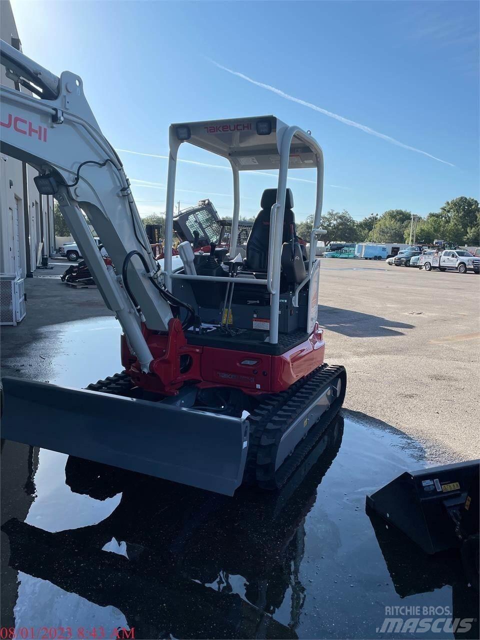 Takeuchi TB335R Mini excavators < 7t