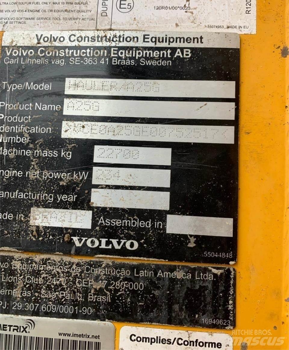 Volvo A25G Articulated Haulers