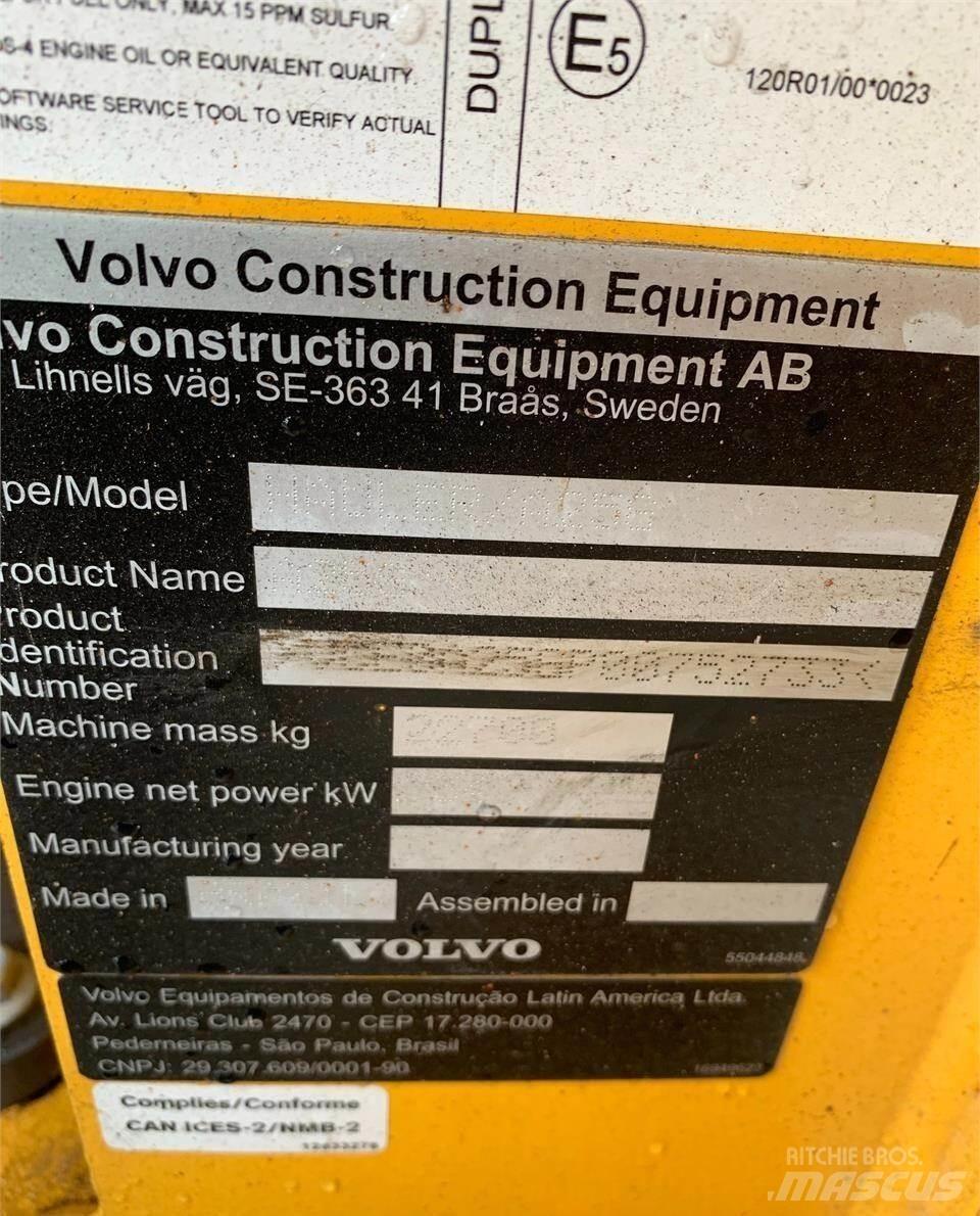 Volvo A25G Articulated Haulers