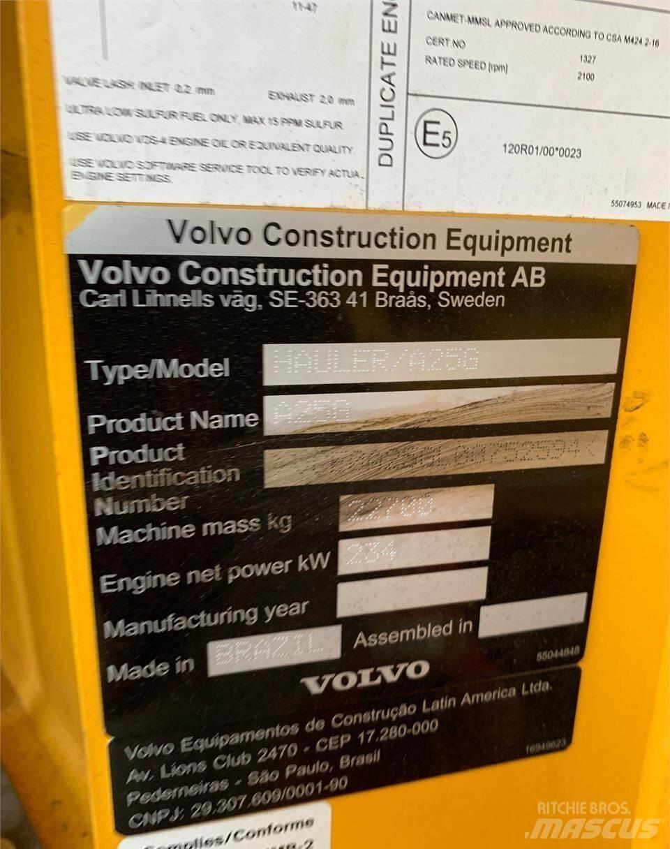 Volvo A25G Articulated Haulers