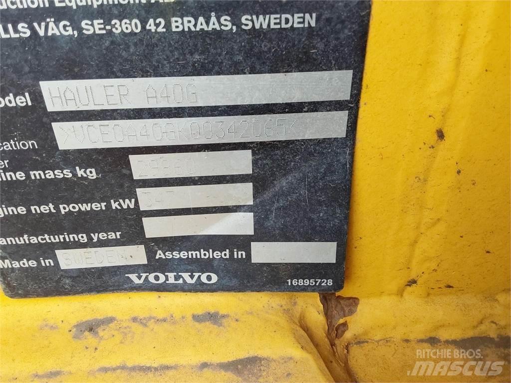 Volvo A40G Articulated Haulers