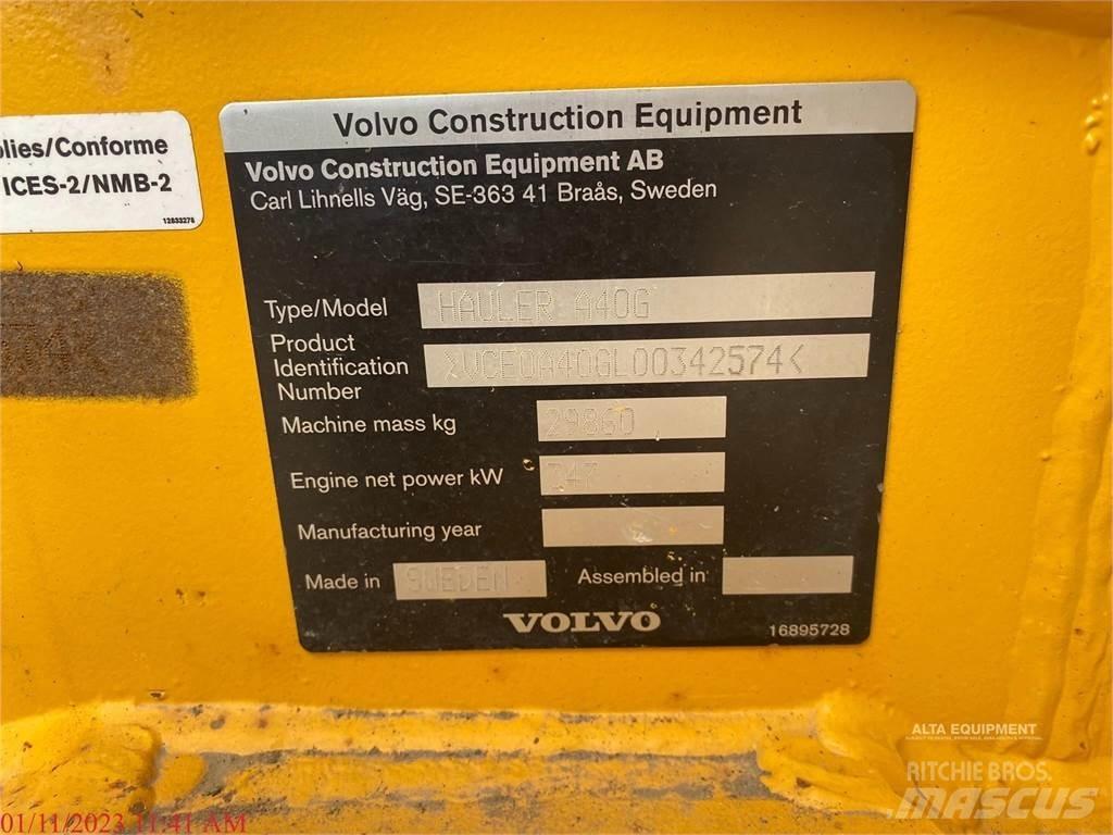 Volvo A40G Articulated Haulers