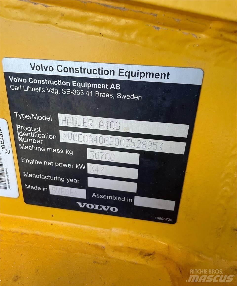 Volvo A40G Articulated Haulers