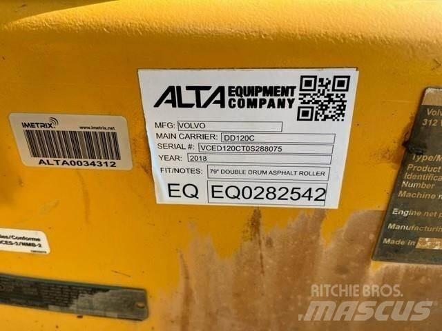 Volvo DD120C Twin drum rollers