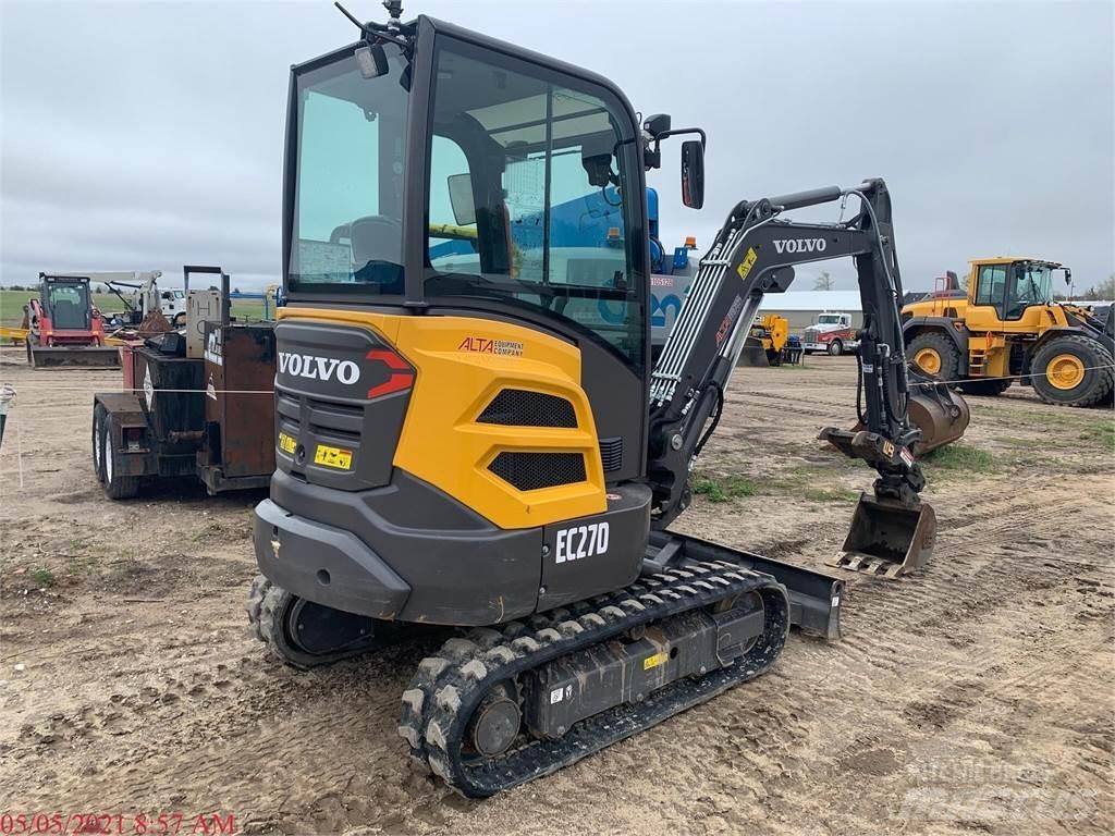 Volvo EC27D Mini excavators < 7t