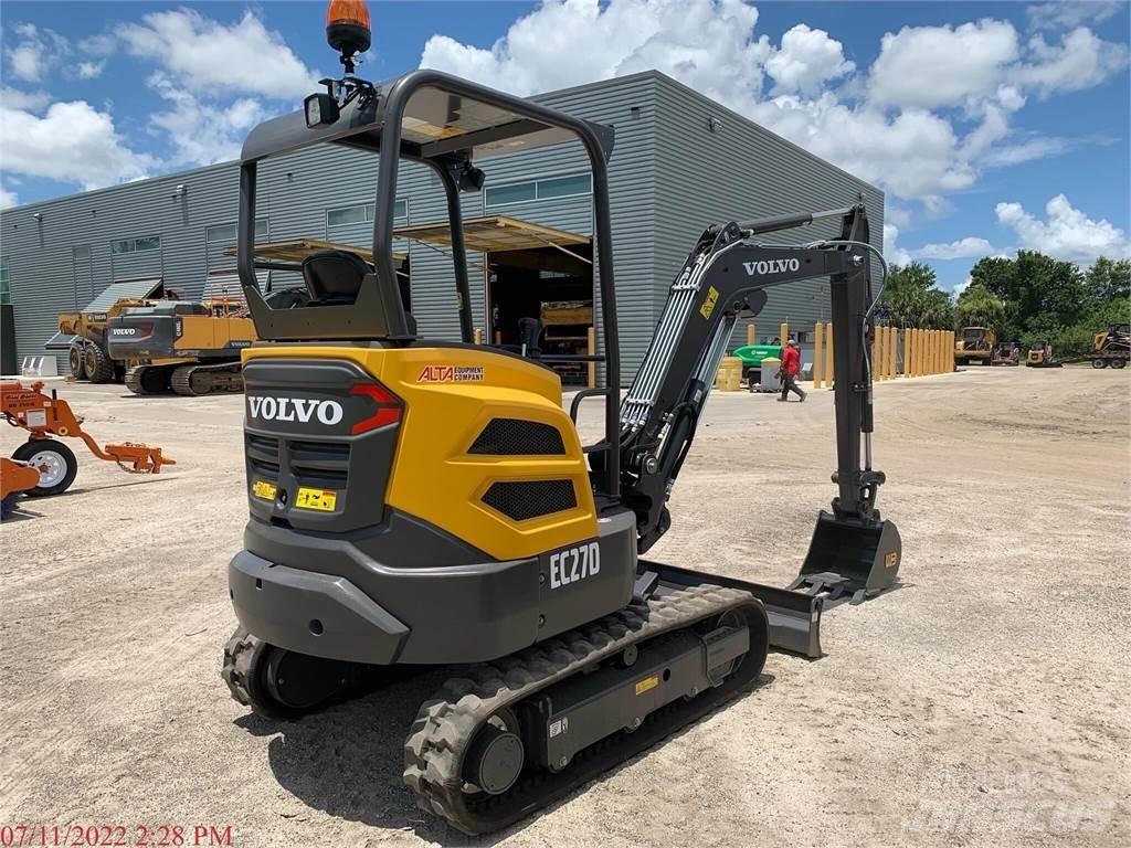 Volvo EC27D Mini excavators < 7t