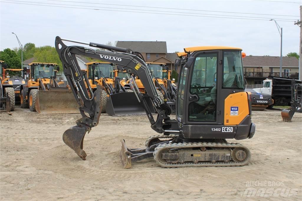 Volvo EC35D Mini excavators < 7t