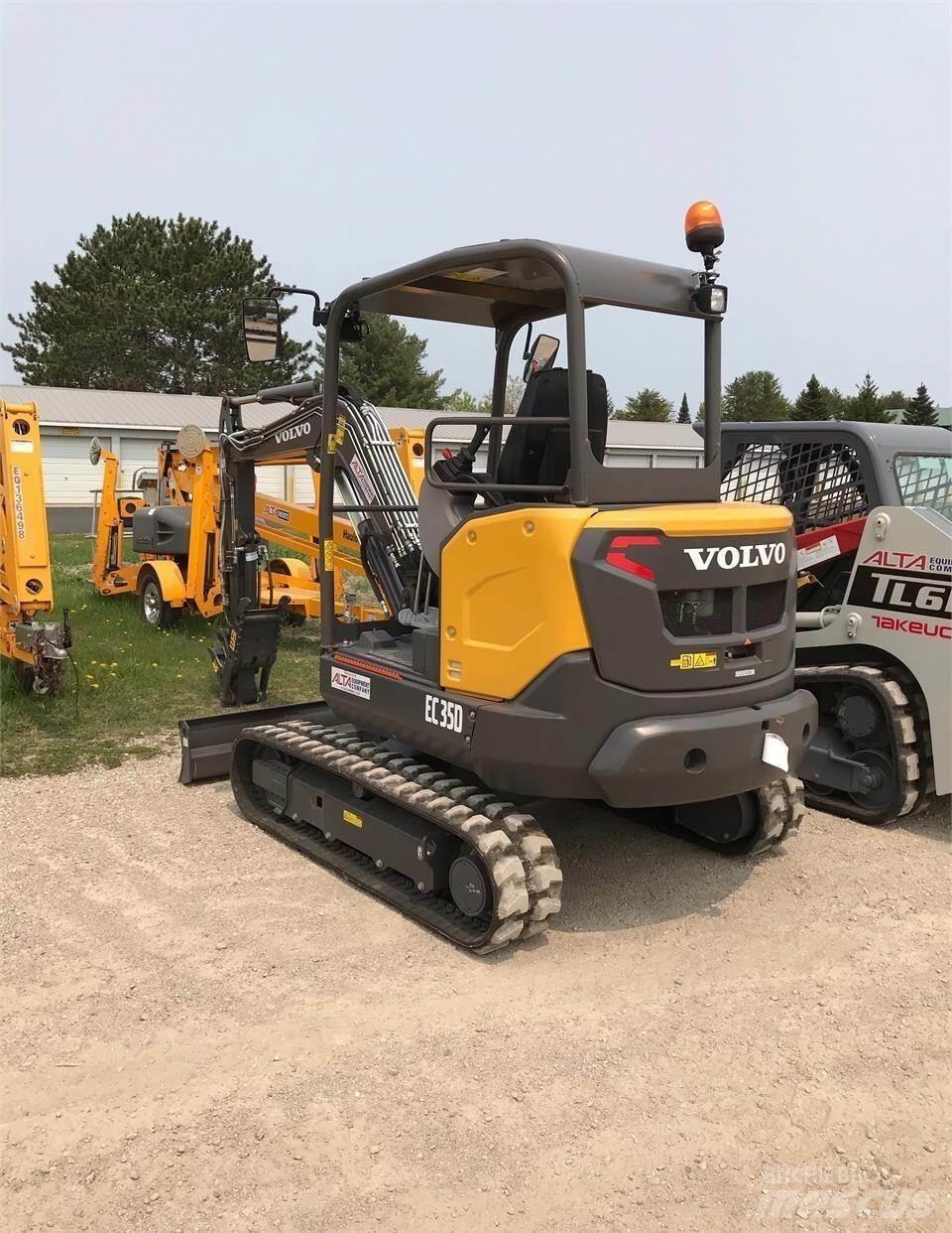 Volvo EC35D Mini excavators < 7t