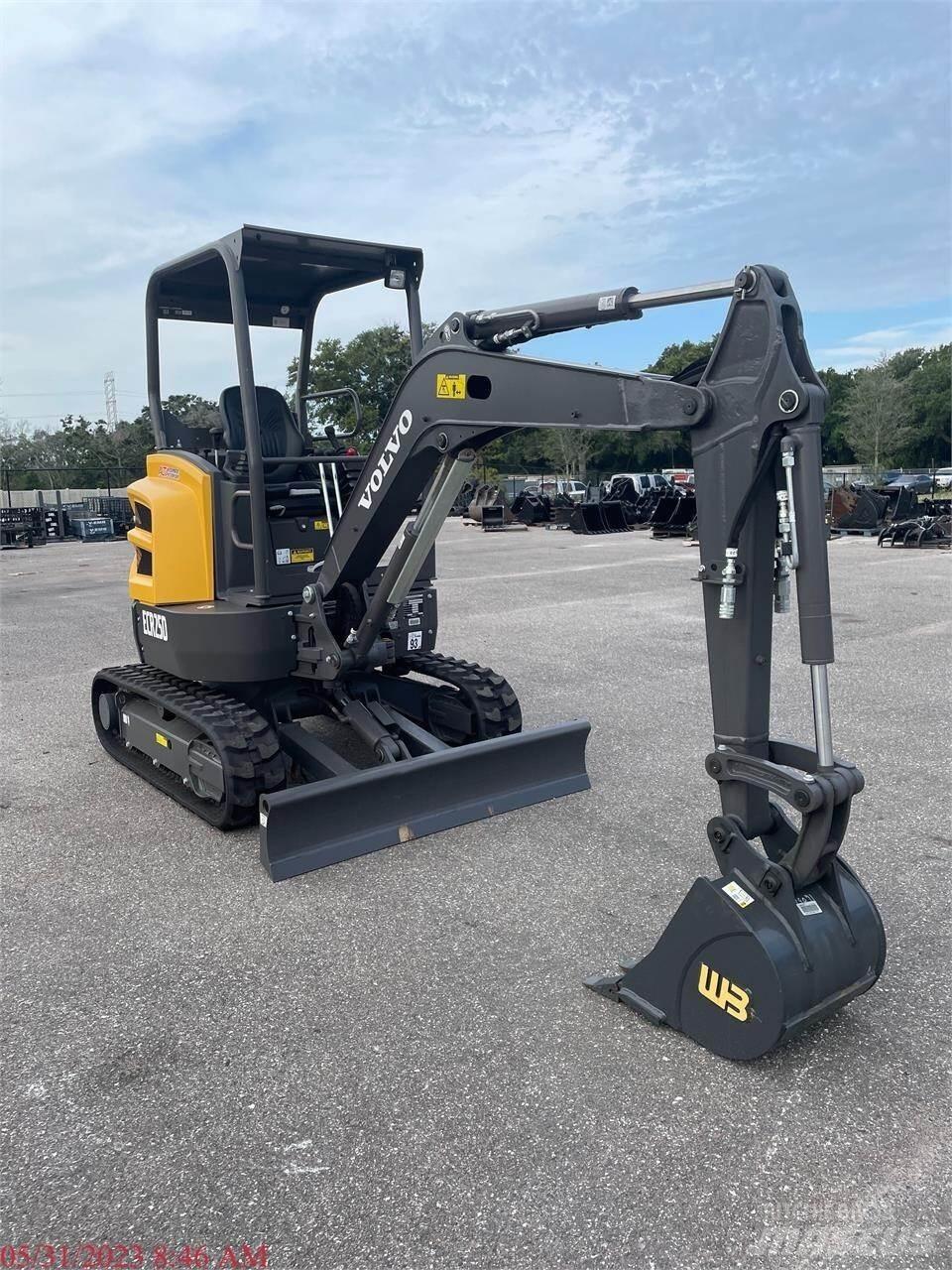 Volvo ECR25D Mini excavators < 7t