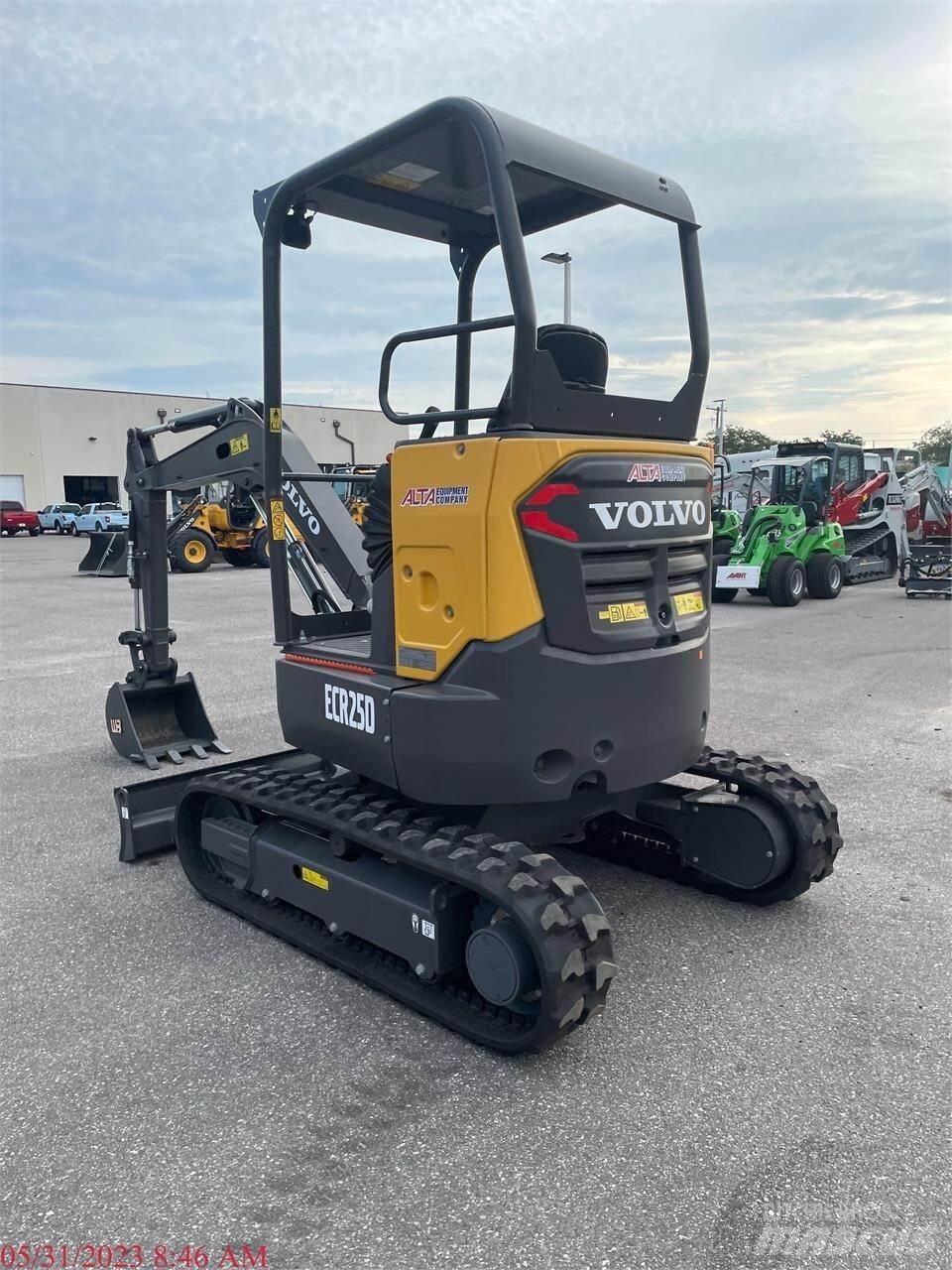 Volvo ECR25D Mini excavators < 7t